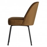 VG HONEY VELVET DINING CHAIR 83 - CHAIRS, STOOLS